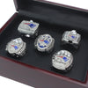 50% Off + Free Shipping - 5 pc/set Replica of Patriots Championship Rings