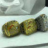 50% OFF + Free Shipping - Broncos 3-Rings Set Super Bowl Championship Rings Replica