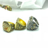 50% OFF + Free Shipping - Broncos 3-Rings Set Super Bowl Championship Rings Replica