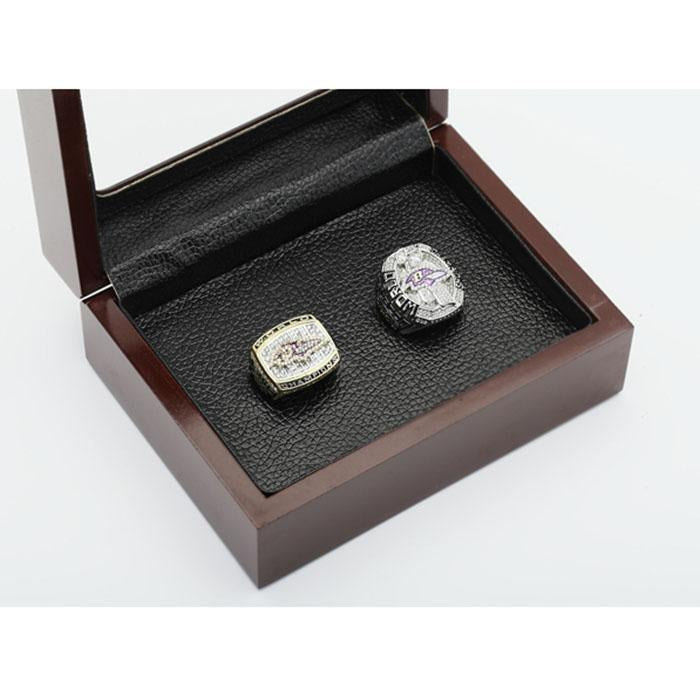 2000 2012 Baltimore Ravens Championship rings replica